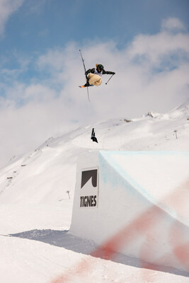Monster Energy's Olivia Asselin takes third in Women’s Freeski Slopestyle at the FIS Freeski World Cup in Tignes, France.