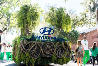 Hyundai Joined the 200th Anniversary Savannah St. Patrick’s Day Parade and Celebration