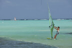 Windsurfing at Jibe City on Bonaire