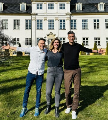 Robin Daniels, Nina Carøe, and Rasmus Holst, LMS365