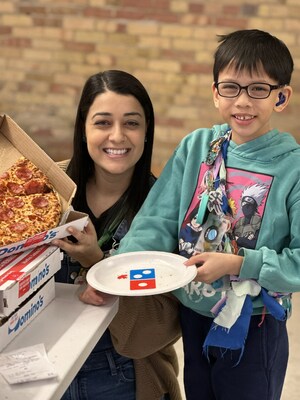 On March 20, when customers purchase a specially priced $4.99 medium one-topping pizza at Domino's Pizza locations in Ontario, $1 will be donated to Campfire Circle. (CNW Group/Campfire Circle)