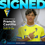 International Soccer Academy's American Player Signs Contract to Play in Spain For LA LIGA's Cádiz CF