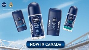 Power House of NIVEA Men Deodorant Launches in Canada, Reinforcing its Position as the Official Grooming Partner of Real Madrid.