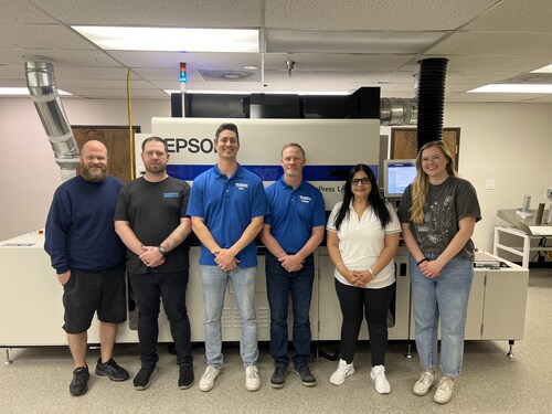 Diviserified Labels Diversified Labels in Arizona Installs Epson SurePress L-6534VW Digital ...