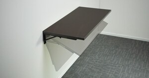 An Innovative Space-Saving Solution: Wall-Mounted Fold-down Desks