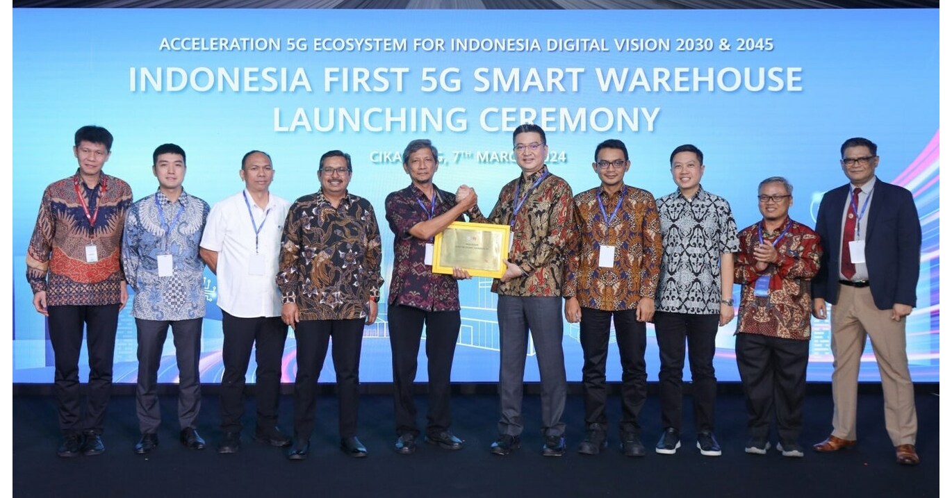 Telkomsel and Huawei Inaugurate Indonesia’s Initially 5G Smart Warehouse and 5G Innovation Centre