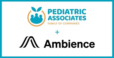 Pediatric Associates and Ambience Healthcare joint logo