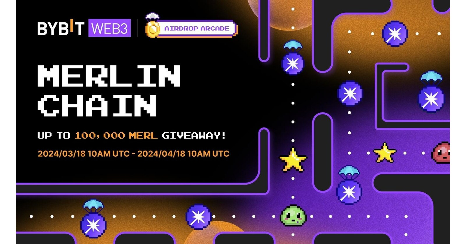 Bybit Web3 Ignites the Bitcoin Layer2 Season with 100,000 MERL Airdrop