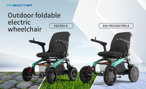 Robooter présente le fauteuil roulant électrique tout terrain de la série E60 à Naidex 2024 et au salon Medtrade 2024