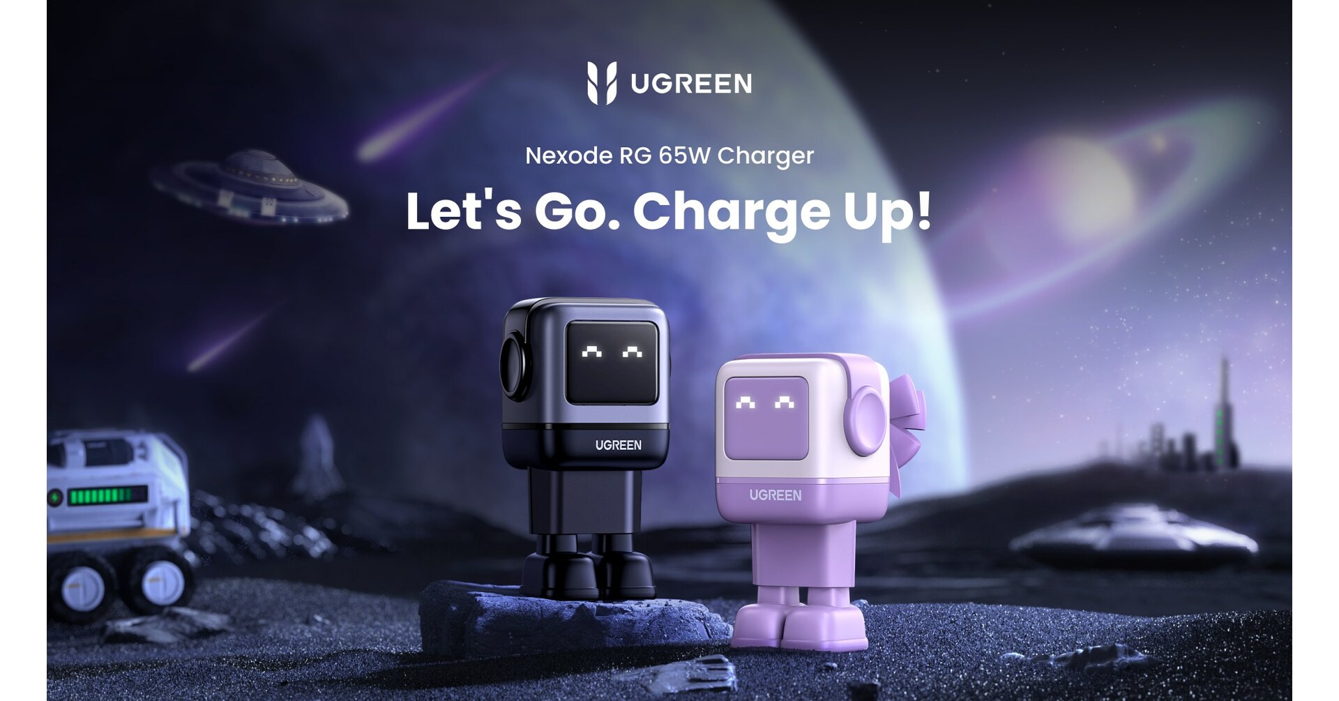 Ugreen d&eacute;voile le chargeur Nexode RG 65W en Europe