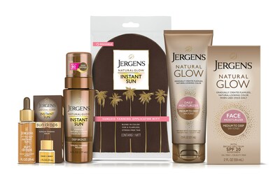 Jergens Natural Glow Collection of Self-Tanning Products