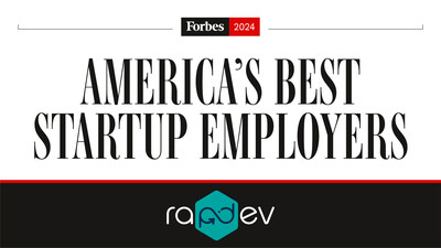 RapDev earns spot #246 on Forbes' America's Best Employers 2024 List