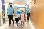 BLACK LABRADOR POLLY, NEWEST RECRUIT AT THE CHILDREN'S HOSPITAL AT MONTEFIORE, WILL HELP YOUNG PATIENTS ACHIEVE HEALTH GOALS