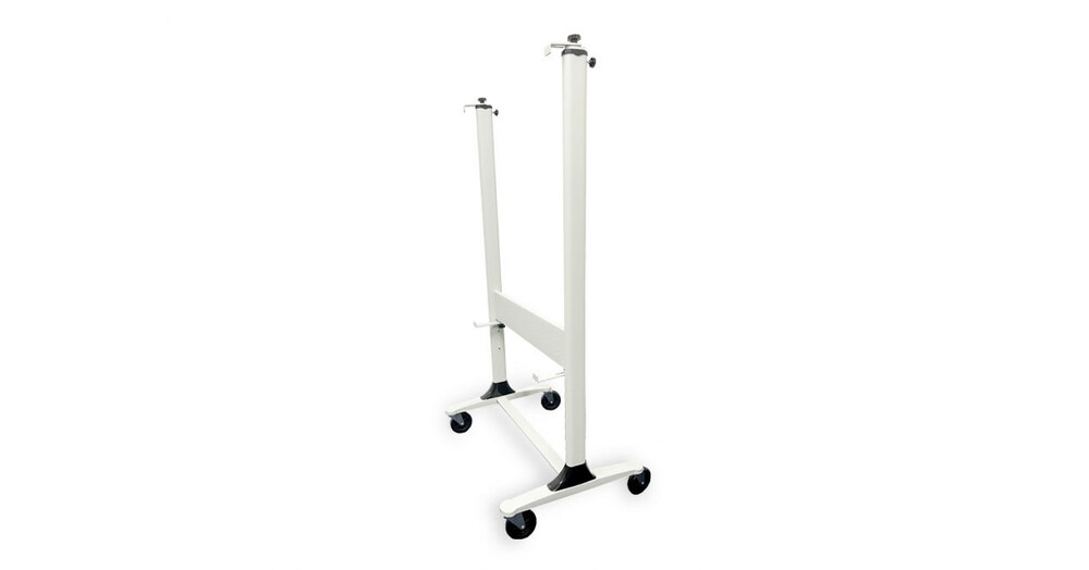 Mobile Whiteboard Stand from MyWhiteboards.com Holds Whiteboards, Monitors, and More