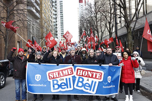 Unifor dénonce l'attitude de Bell qui cherche à se soustraire à ses responsabilités à la suite des suppressions de postes annoncées