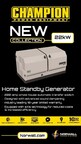 Discover the Champion 22kW generator – the ultimate solution for home standby power.