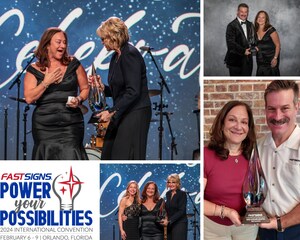 FASTSIGNS INTERNATIONAL, INC. HONORS RENEE FRIEDMAN-GOLDSTEIN WITH PRESTIGIOUS FASTSIGNS AWARD