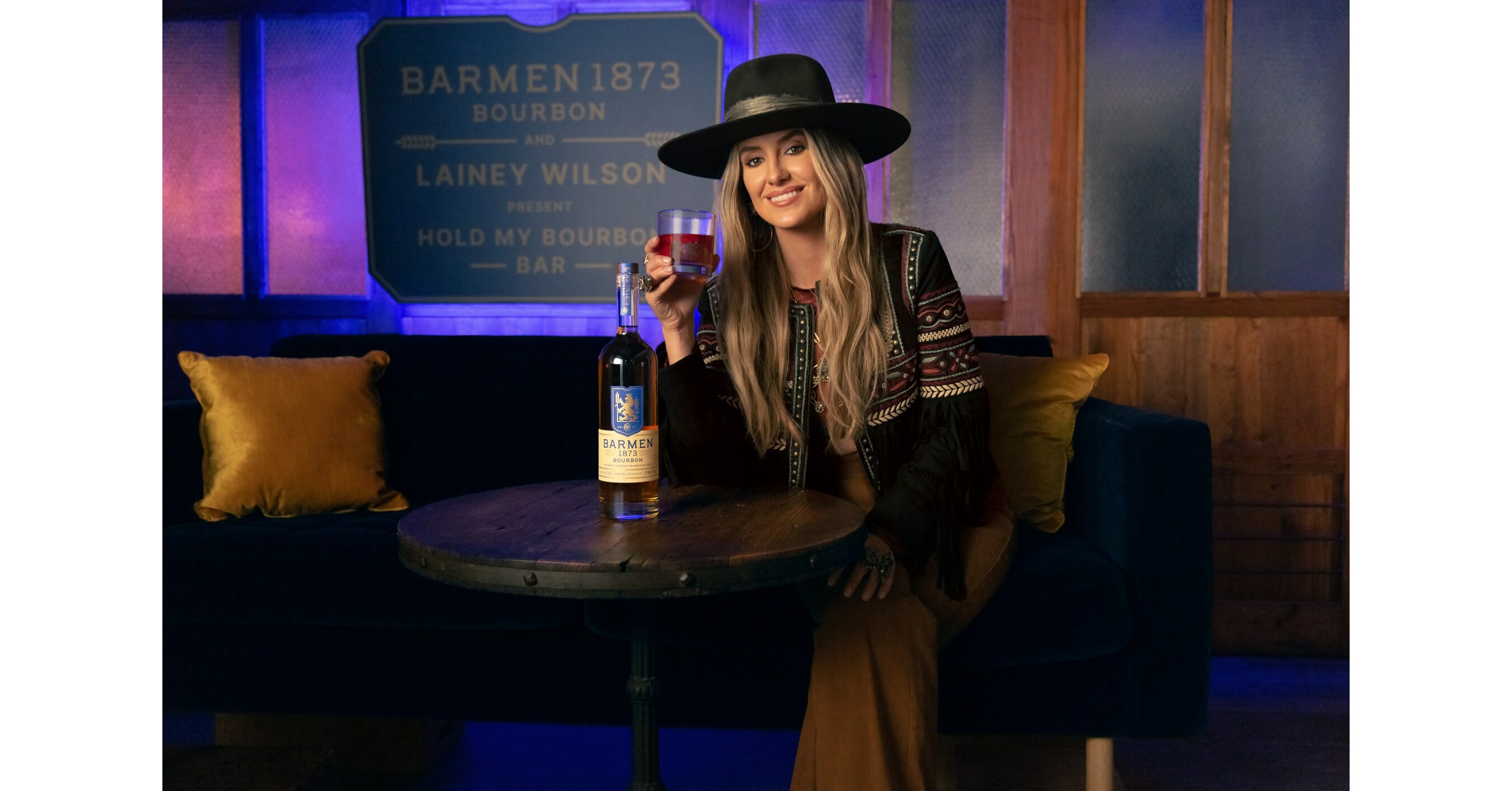 Barmen 1873 Bourbon and Country Superstar Lainey Wilson Collaborate for the  Hold My Bourbon Bar Pop-Up in Nashville