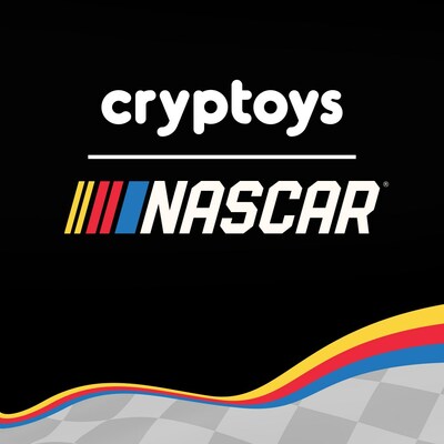 Cryptoys X NASCAR Announcement Lockup