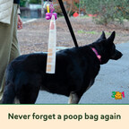Never forget a poop bag again