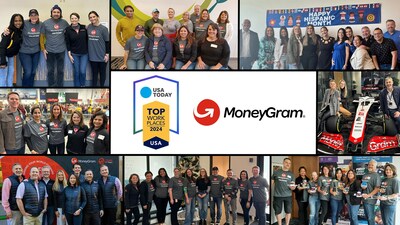 MoneyGram Celebrates Top Workplaces USA Award for Third Consecutive Year
