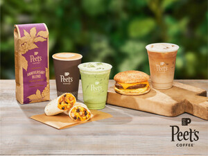 PEET'S COFFEE BLOOMS WITH FLAVOR THIS SPRING, SOWING NEW PLANT-BASED DELIGHTS