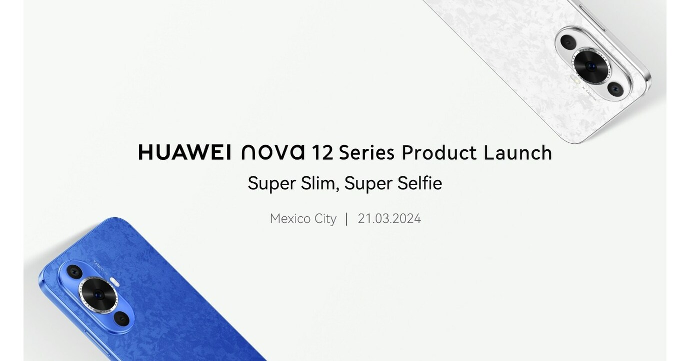 Huawei przedstawia nową gamę produktów mobilnych i urządzeń do noszenia „Super Slim, Super Selfie”.