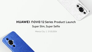 Huawei unveils its new wave of "Super Slim, Super Selfie" mobile and wearable products