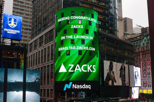 Nasdaq Applauds the Launch of Zacks Israel 150 Platform