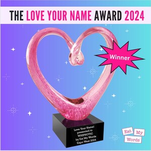 Food and Beverage Name-branding Agency Eat My Words Presents "The Love Your Name Award" at the Natural Products Expo West Show