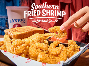 Zaxby's ventures to the sea with new Southern Fried Shrimp and Zaxtail Sauce