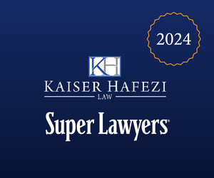 DuPage County Personal Injury Attorneys Dan Kaiser and Mariam Hafezi Named Super Lawyers for 2024