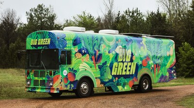 The Big Green Bus that will tour across the nation to bring communities together over the power of growing food.