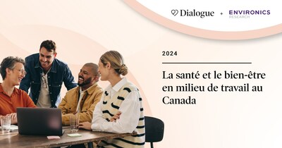 Dialogue - La sant et le bien-tre en milieu de travail au Canada en 2024 (Groupe CNW/Dialogue Health Technologies Inc.)