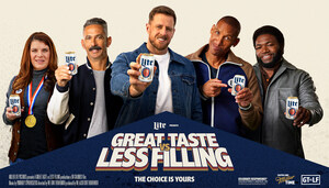 MILLER LITE REVIVES ICONIC GREAT TASTE, LESS FILLING DEBATE FEATURING A NEW GENERATION OF CELEBRITY ALL STARS