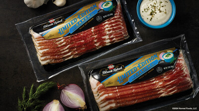 HORMEL® BLACK LABEL® Ranch Bacon is now available for a limited time at grocery retailers nationwide.