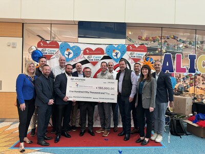 Hyundai and Hyundai Colorado Dealers Donate <money>$150,000 t</money>o Children’s Hospital Colorado During the 2024 Alice Cares for Kids Radiothon™