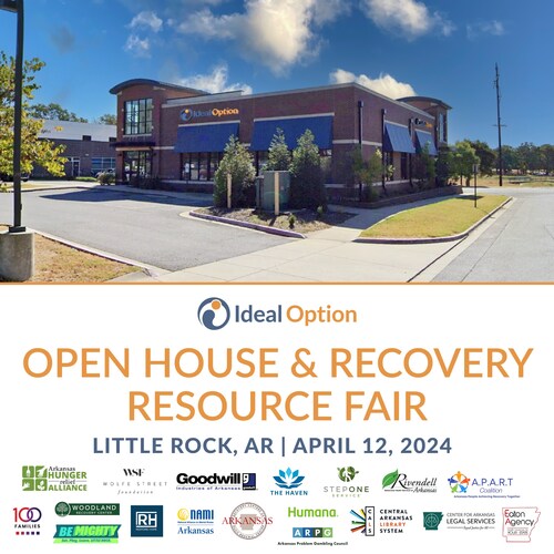 Ideal Option Open House & Recovery Resource Fair in Little Rock