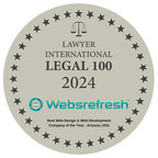 Websrefresh Awarded the Lawyer International Award for Best Web Design &amp; Web Development Company of the Year - Arizona, USA