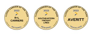 IL2000 names R+L Carriers, Southeastern, Averitt as 2023 Carriers of the Year