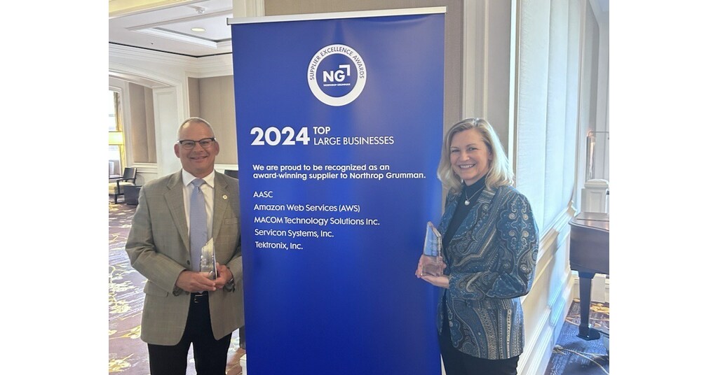 Servicon Recognized by Northrop Grumman for Supplier Excellence