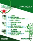 T-Pain &amp; Fat Joe to Headline Heineken® House Lineup at the Coachella Valley Music and Arts Festival