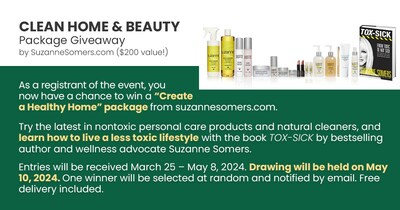 Giveaway: Clean Home & Beauty Package by SuzanneSomers.com