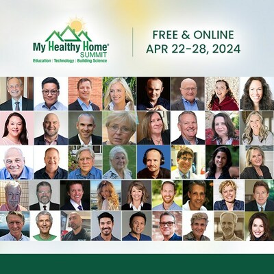 More than 40 doctors and home experts will speak at the My Healthy Home Summit April 22-28, 2024
