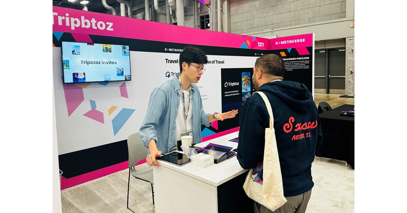 Tripbtoz Unveils Revolutionary Travel-to-Earn Service at SXSW 2024