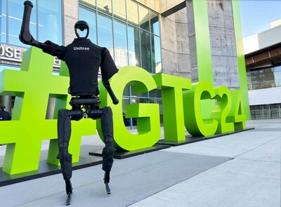 NVIDIA GTC Conference?Unitree H1 humanoid robot embraces AI with the world
