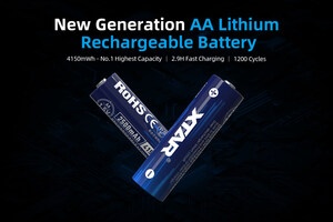 La rivoluzione di XTAR: la batteria AA ricaricabile agli ioni di litio da 1,5 V ad altissima capacità