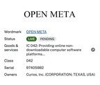 Open Meta Trademark by Curios