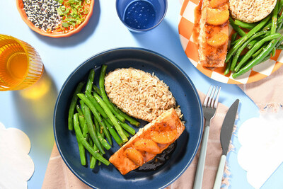 Takeout Style Orange Glazed Salmon (PRNewsfoto/Home Chef)