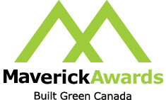 Built Green Canada's Maverick Awards logo (CNW Group/Built Green Canada)